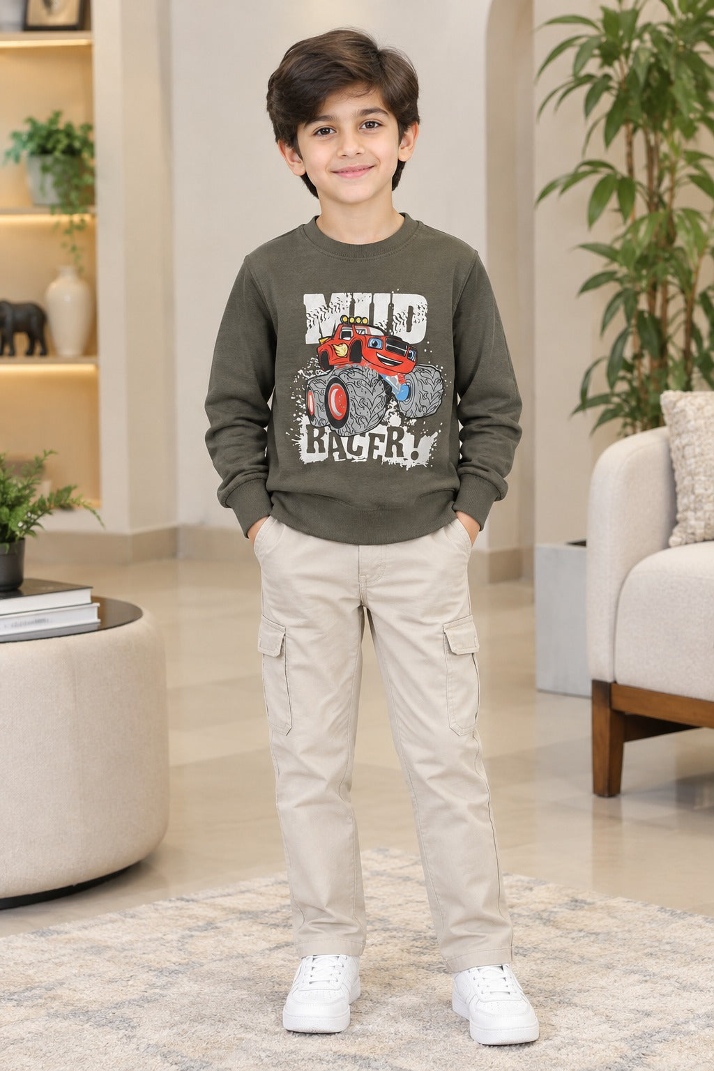 MINNIE MINORS BOYS SWEAT SHIRT