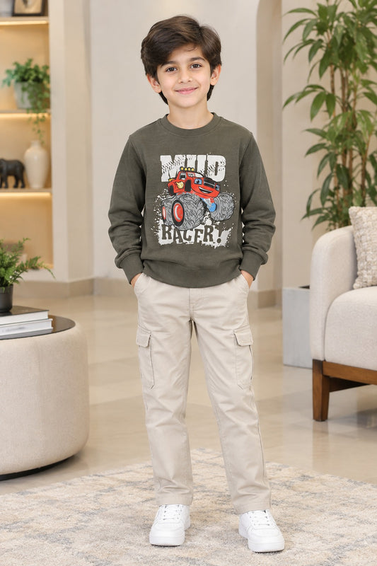MINNIE MINORS BOYS SWEAT SHIRT