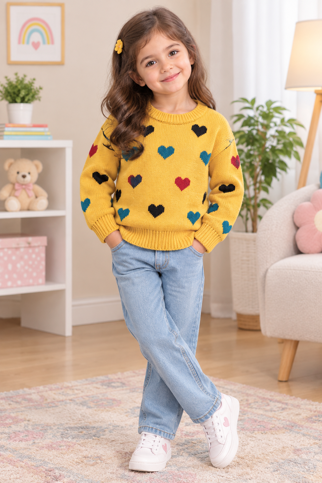 MINNIE MINORS GIRLS SWEATER