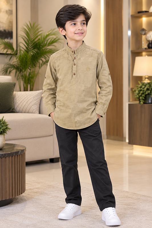 LM SINGLE CASUAL KURTA SHIRT