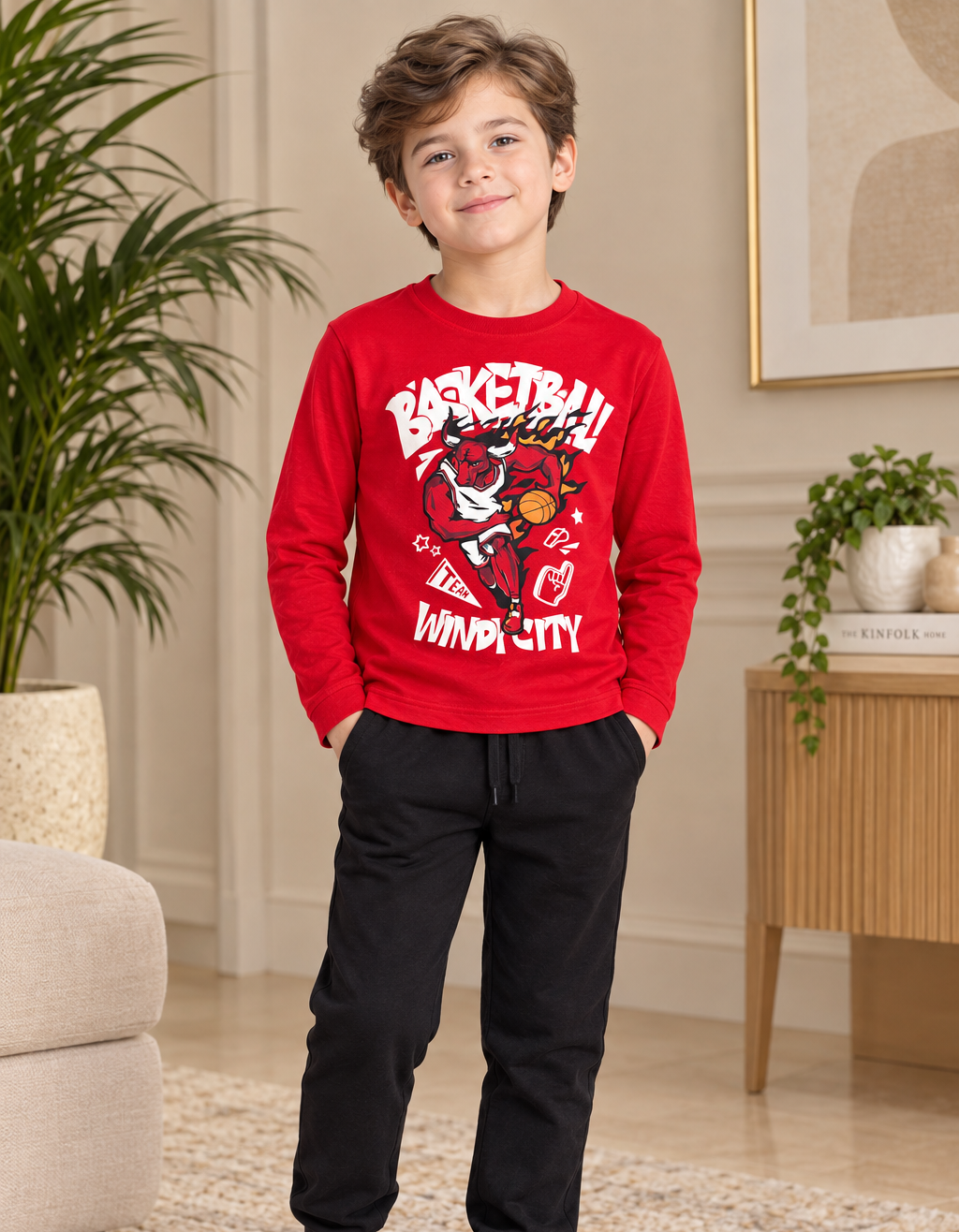 MINNIE MINORS RED TEE SHIRT