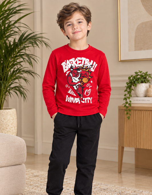MINNIE MINORS RED TEE SHIRT