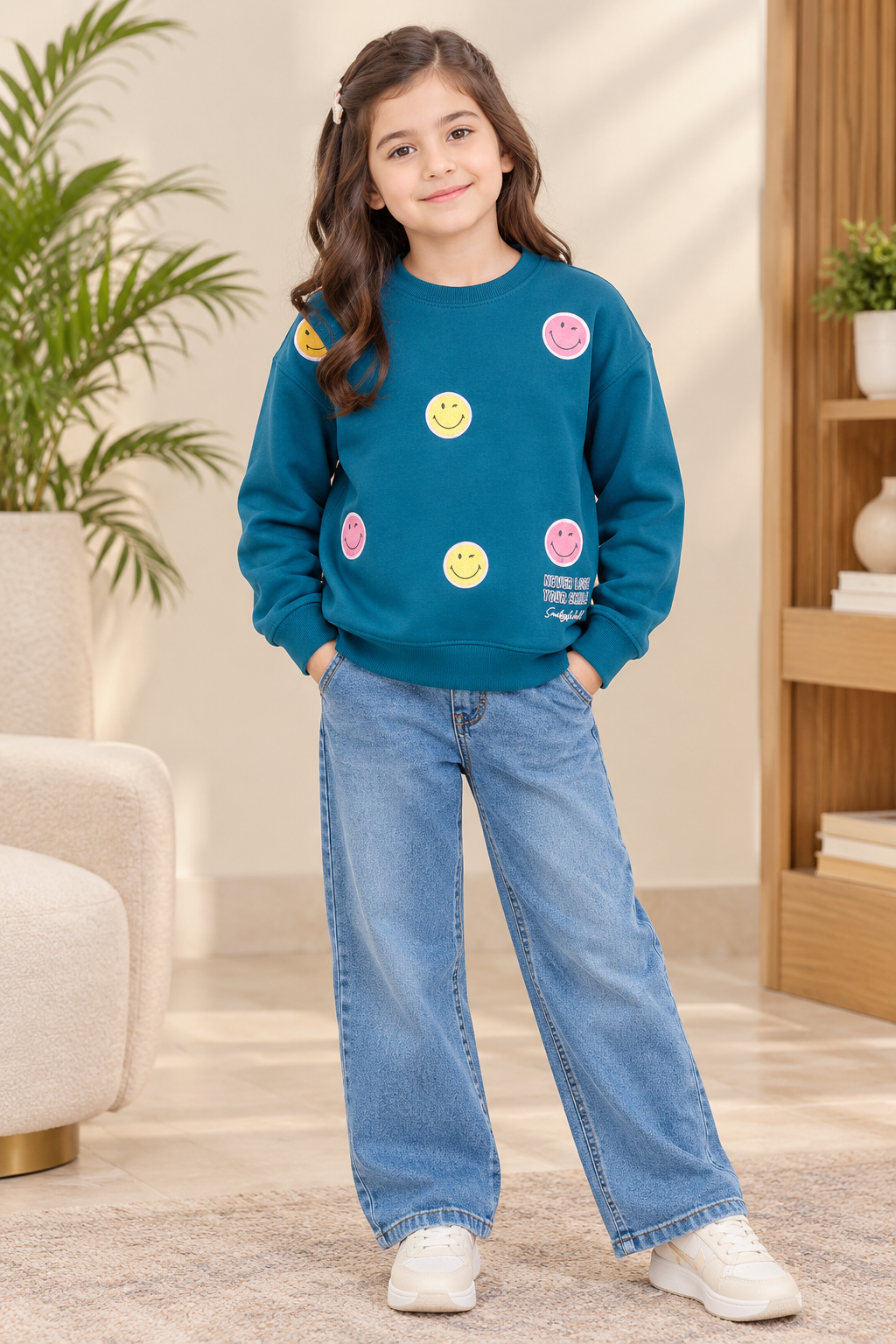 LG EMRALD GIRLS SWEAT SHIRT