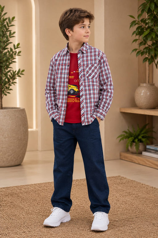 CHARKHA DOUBLE CASUAL SHIRT