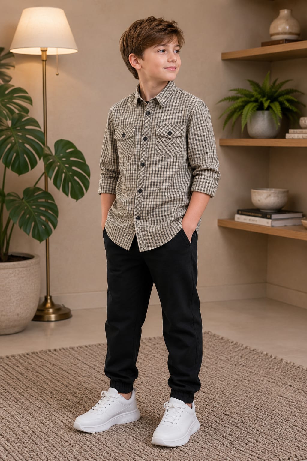 CHARKHA SINGLE CASUAL SHIRT - Nayah