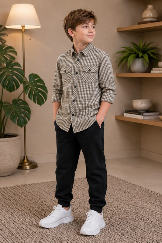 CHARKHA SINGLE CASUAL SHIRT - Nayah